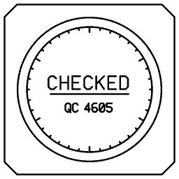 Inspection badge 12