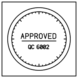 Inspection badge 15