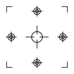 Registration and alignment marks 10