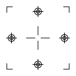 Registration and alignment marks 12