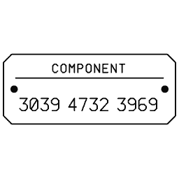 Serial number tag 04