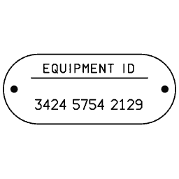 Serial number tag 20