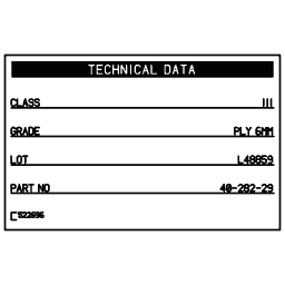 Specification plate 07