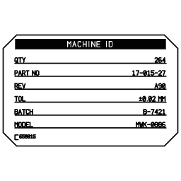 Specification plate 08