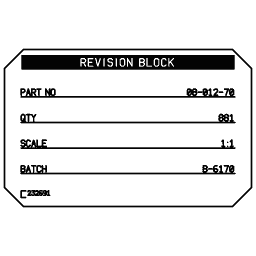 Specification plate 12