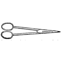 Long bladed shears