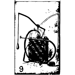 Knapsack sprayer with a lance