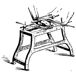 Carriage builder's bench machine