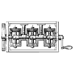 Bevel gear train