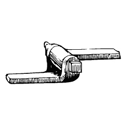 Curved carriage seat rail