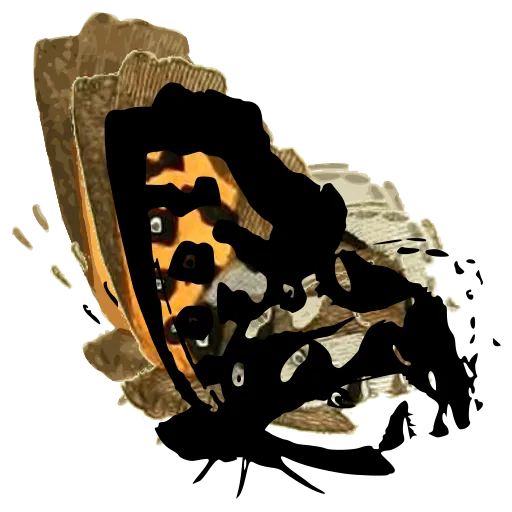 Blotched butterfly