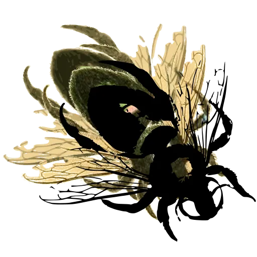 Bee in flight 06