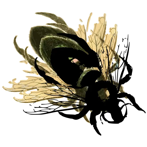 Bee in flight 06