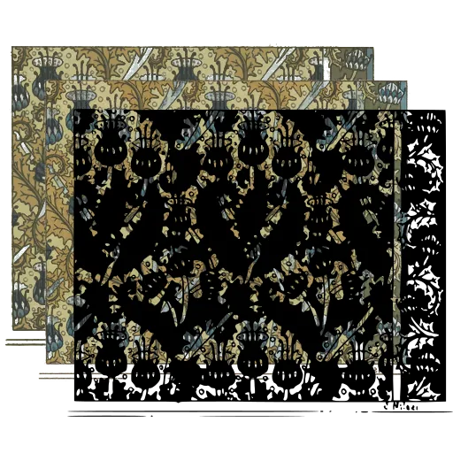 Seed head repeat panel