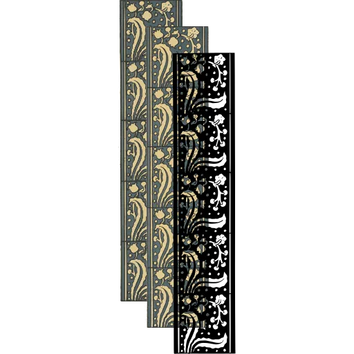 Repeating bud strip