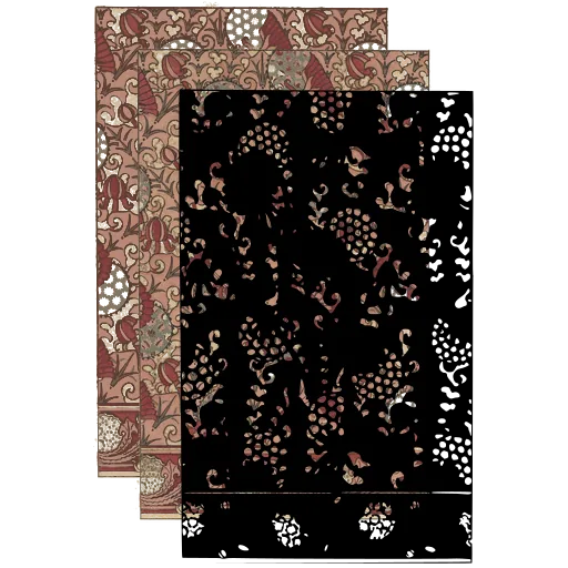 Berry sprig panel