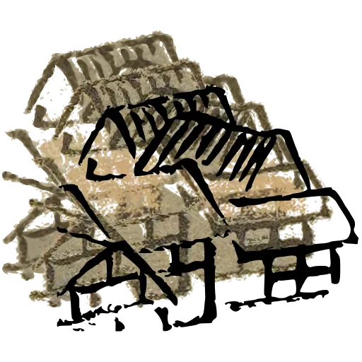 Thatched houses