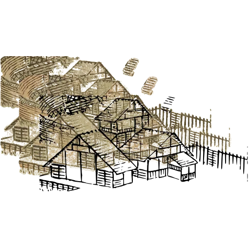 Village rooftops 01
