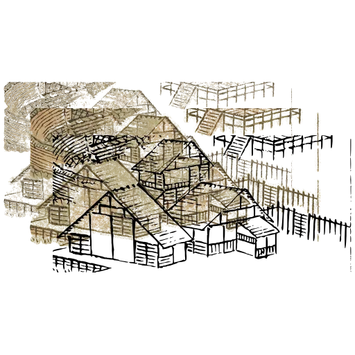 Village rooftops 01