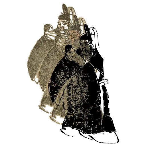 Robed dignitary