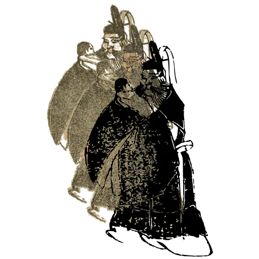 Robed dignitary