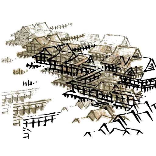 Village rooftops 02