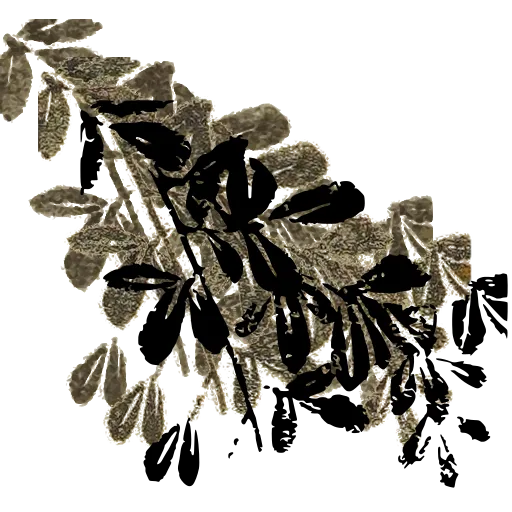Leafy branch 03