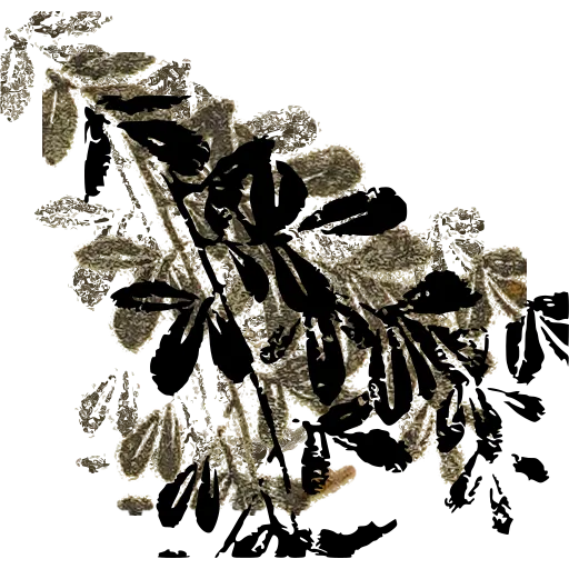 Leafy branch 03
