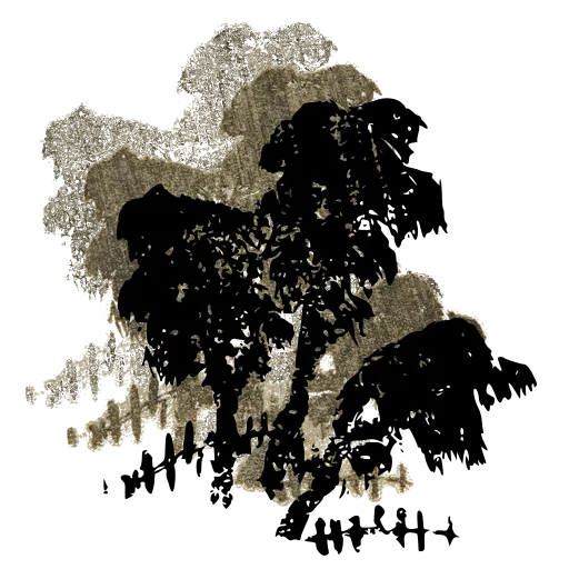 Trees on a bank 01