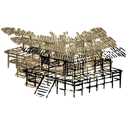 Stilted building