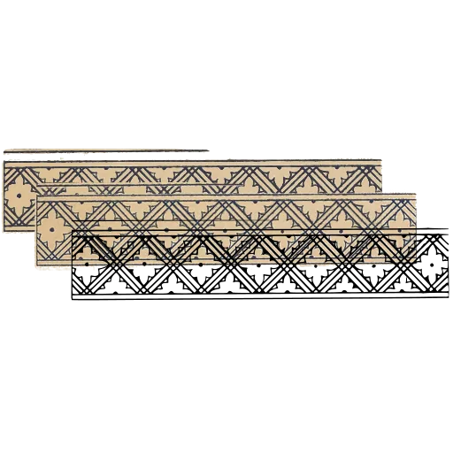 Lattice band border