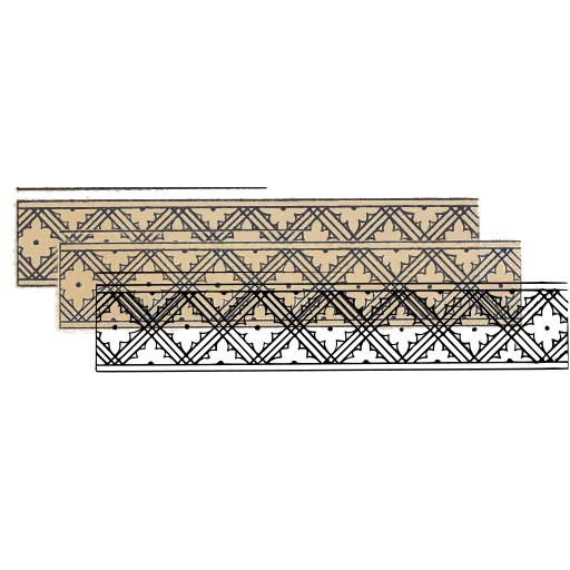 Lattice band border