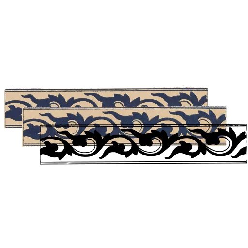 Leaf scroll band