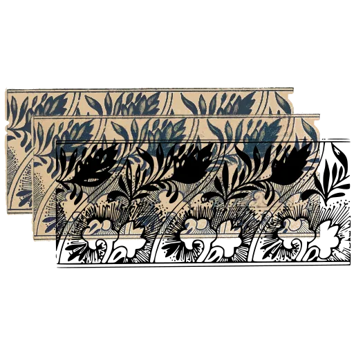 Leaf panel border