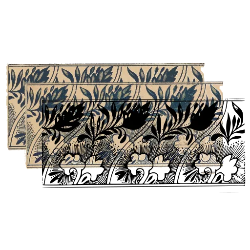Leaf panel border