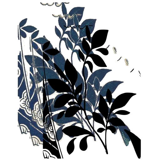 Leafy stem panel