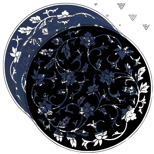 Floral roundel 02