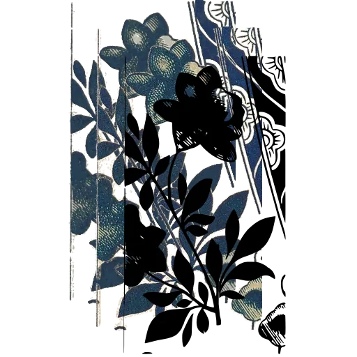 Flowering stem panel