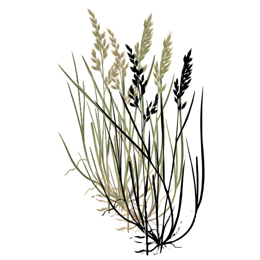 Grass with branched panicles