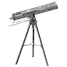 Telescopes on stands 01