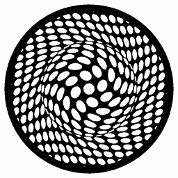 Dot Twist Round Panel
