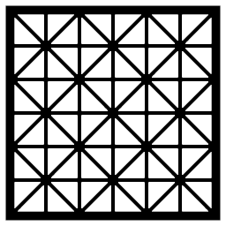 Lattice Square Panel
