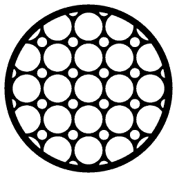 Ring Grid Round Panel