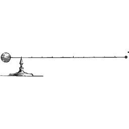 Ray diagram with a globe