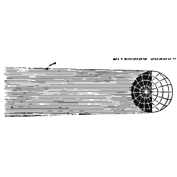 Comet and globe diagram