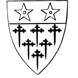 Stars and crosses shield