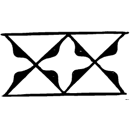 Star and lozenge panel