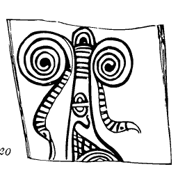 Spiral and serpent panel