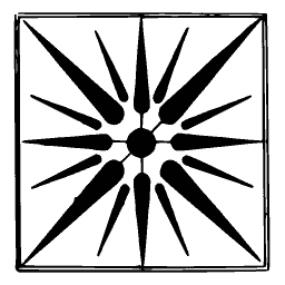 Radiant star panel
